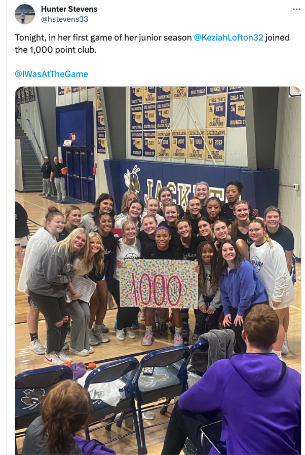 WEST METRO ROUNDUP: Bethany’s Lofton reaches 1,000-point&nbsp;mark