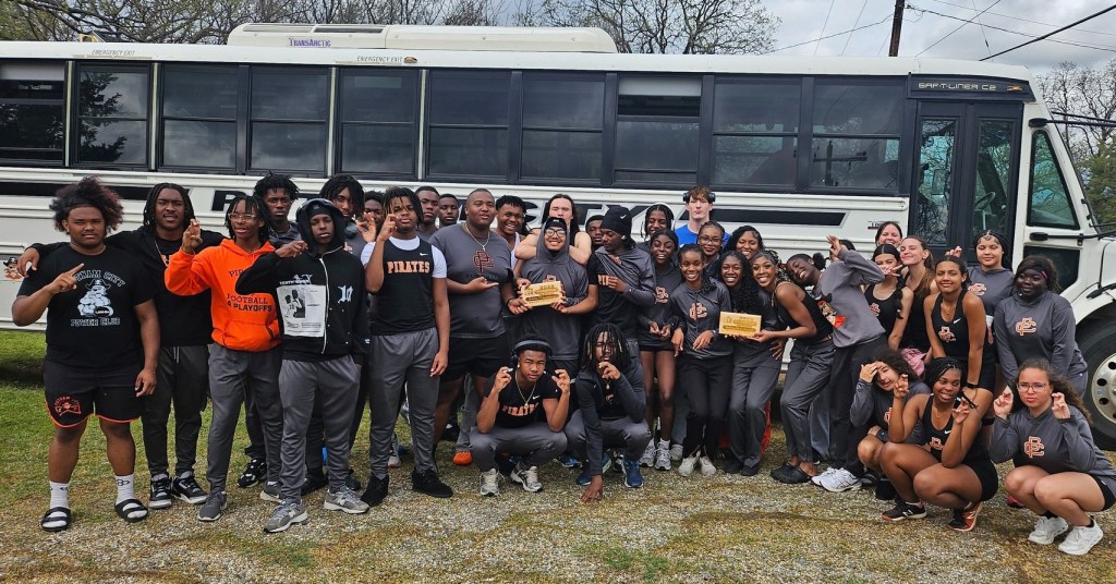 Pirate track wins Okmulgee&nbsp;meet