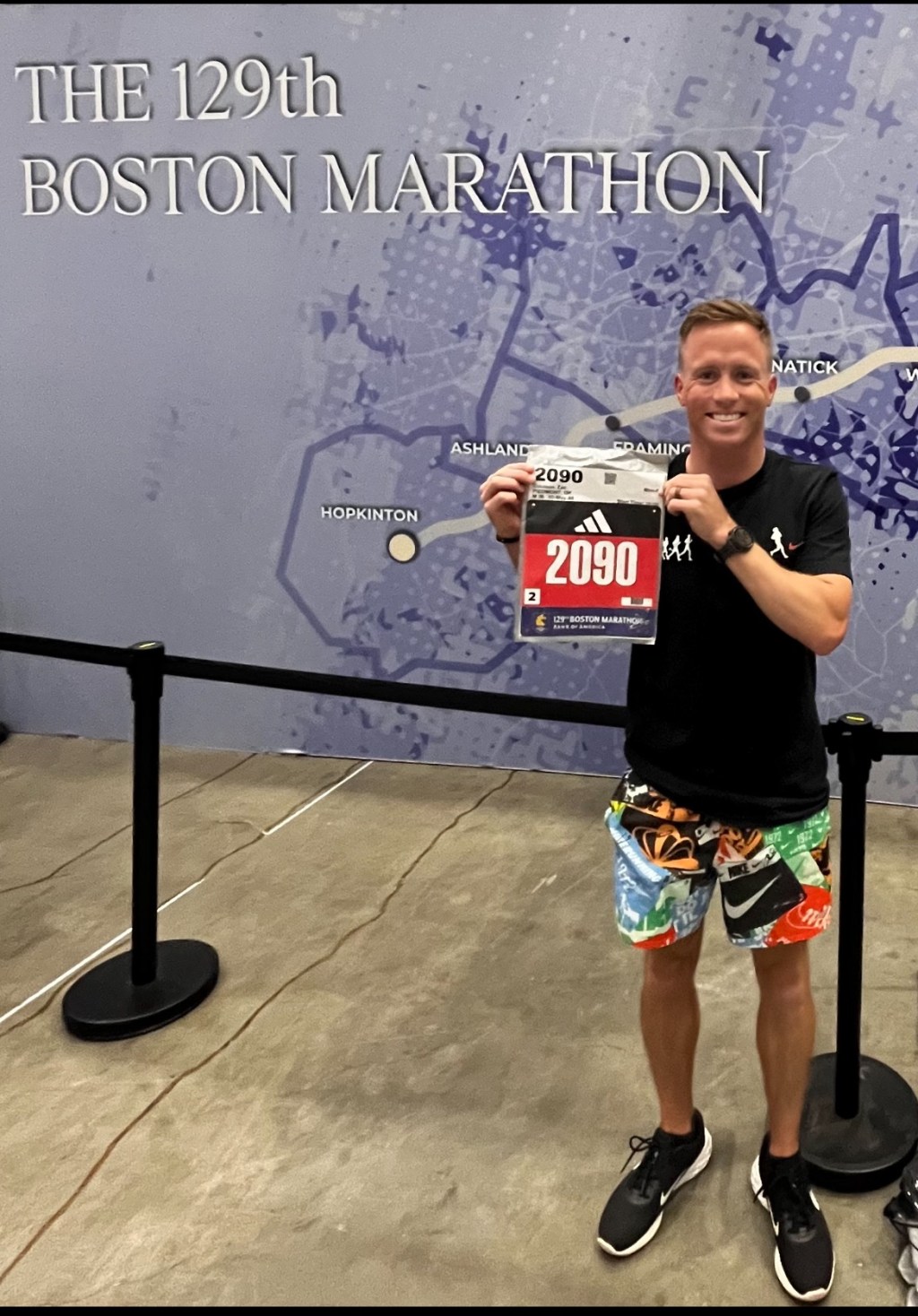 GIFT TO RUN: Bethany coach runs Boston&nbsp;Marathon